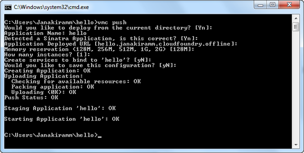 Tutorial: Getting Started with Cloud Foundry [Part 1]