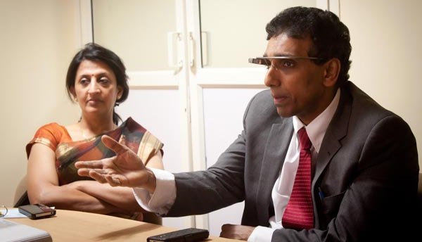 Left to right - Dr Chitrakala Rajkumar, Managing Director & Dr J. S. Rajkumar, Chief Surgeon and Chairman, Lifeline Hospitals