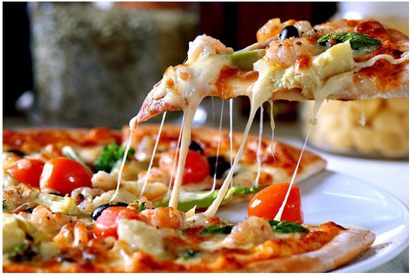 Vegetarian Pizza - Soups n' Salads