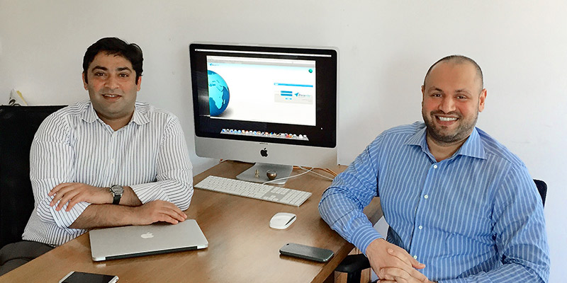 Nikhil Yathiraj and Tejan Timblo, cofounders - Docuvity