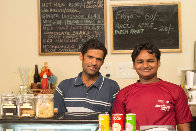 Subhash and Alam by Ajay Patel