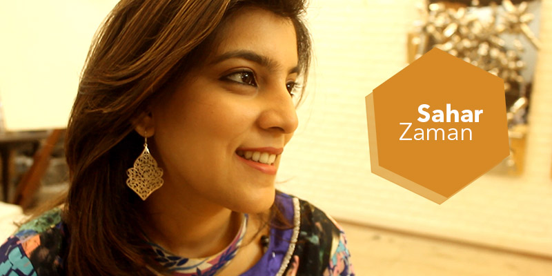 Sahar Zaman- Creating and making art accessible