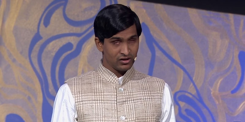 Srikanth Bolla. (Pic courtesy INKTalks)
