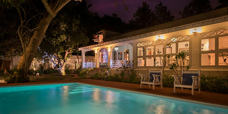 The pool at The Inner Temple