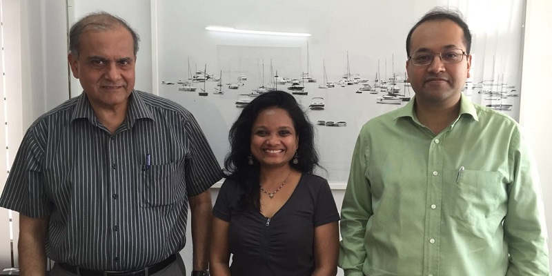 L-R - Ajay Poddar, Manisha and Pranav Poddar