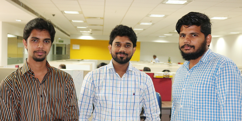 Sunami founders: Prakhar Dighe, Prabhu SNM and Sudeep Sesha